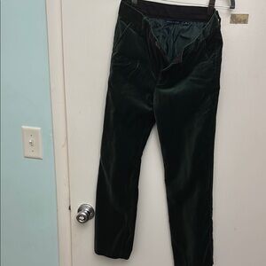 Janie and Jack Boys Velvet Pants - Size 10